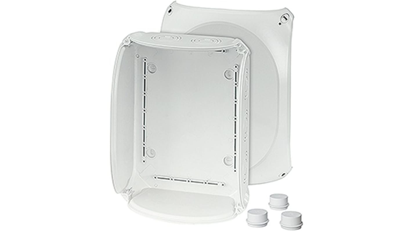 HENSEL DK Series Grey Polycarbonate Junction Box, IP55, IP66, 122 x 295 x 225mm