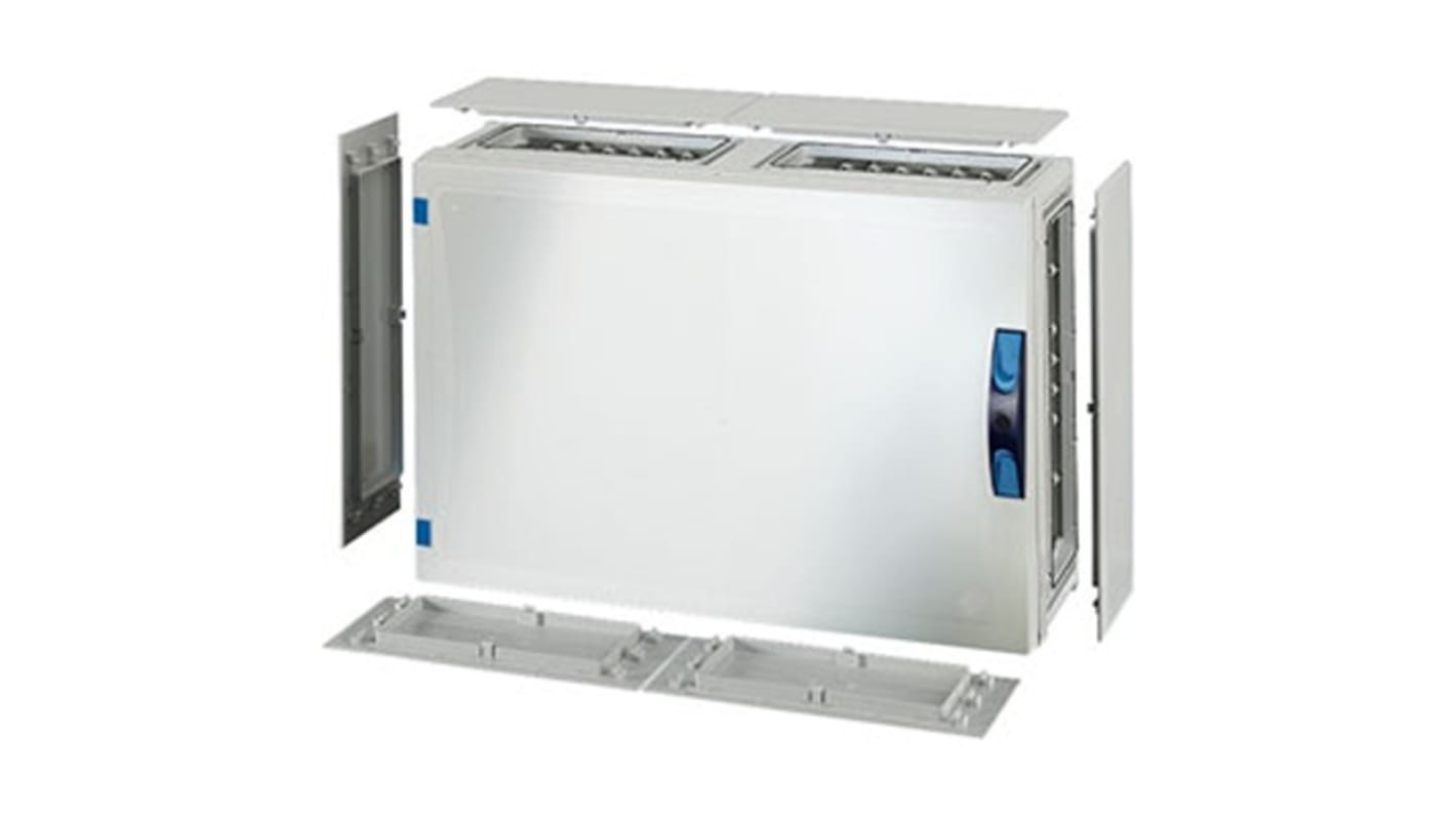 HENSEL FP Series Grey Polycarbonate Junction Box, IP65, 186 x 546 x 366mm