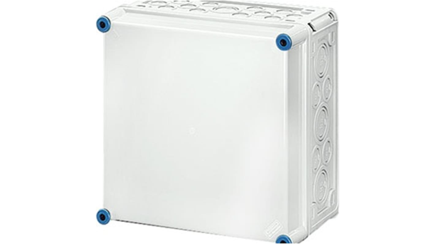 Scatola di derivazione HENSEL, Policarbonato Grigio, 150 x 275 x 275mm, IP66