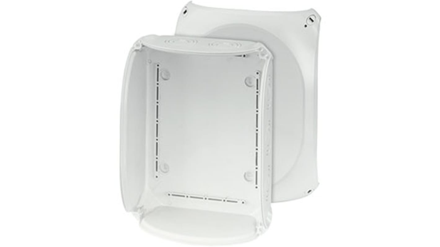 HENSEL KF Series Grey Polycarbonate Junction Box, IP66, IP67, IP69, 122 x 295 x 225mm
