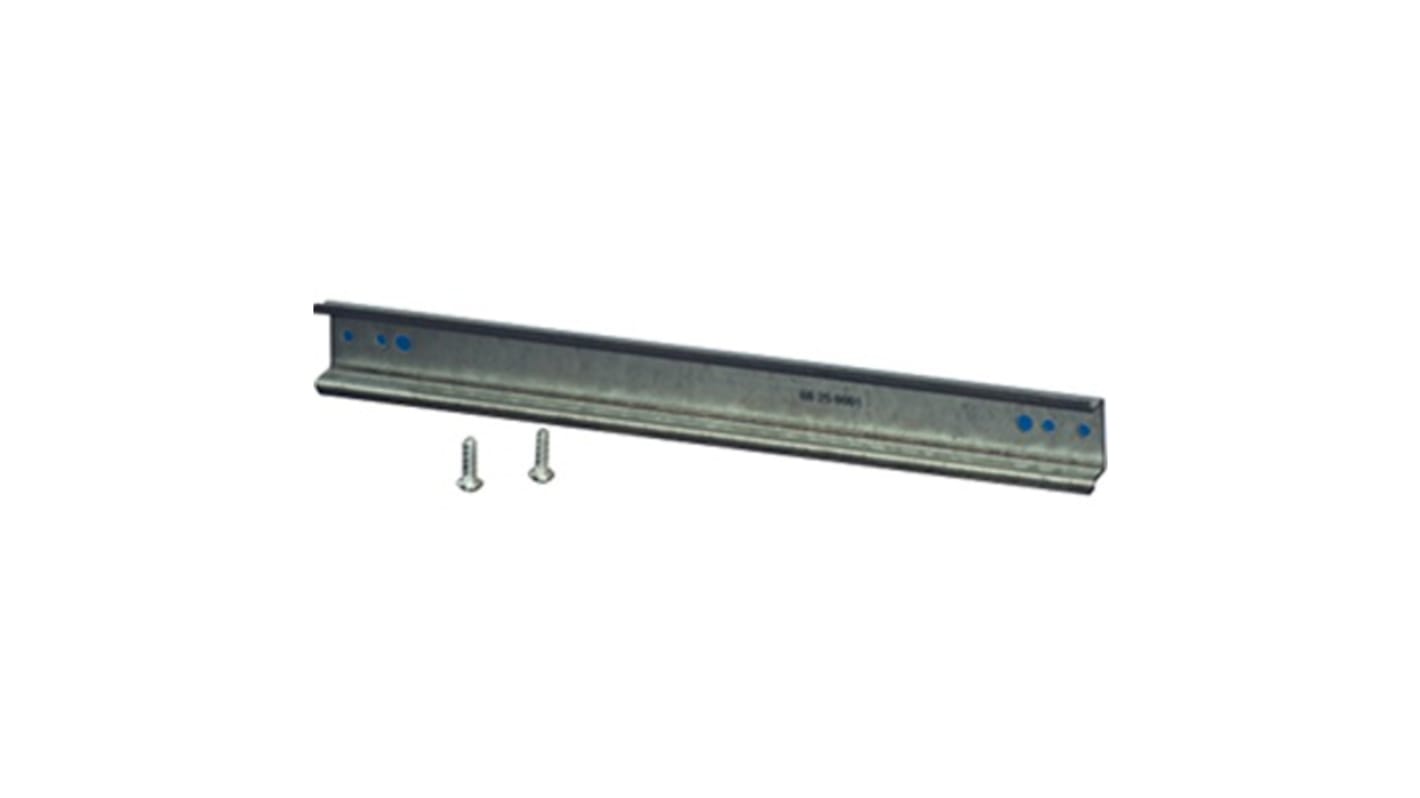 HENSEL DIN导轨, 306mm长 x 35mm宽 x 15mm高
