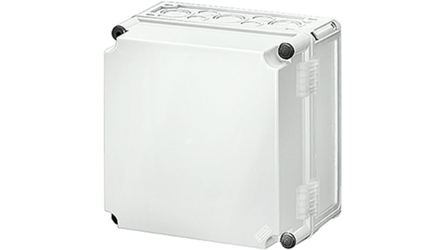 HENSEL Mi Series Grey Polycarbonate Junction Box, IP66, 195 x 275 x 275mm