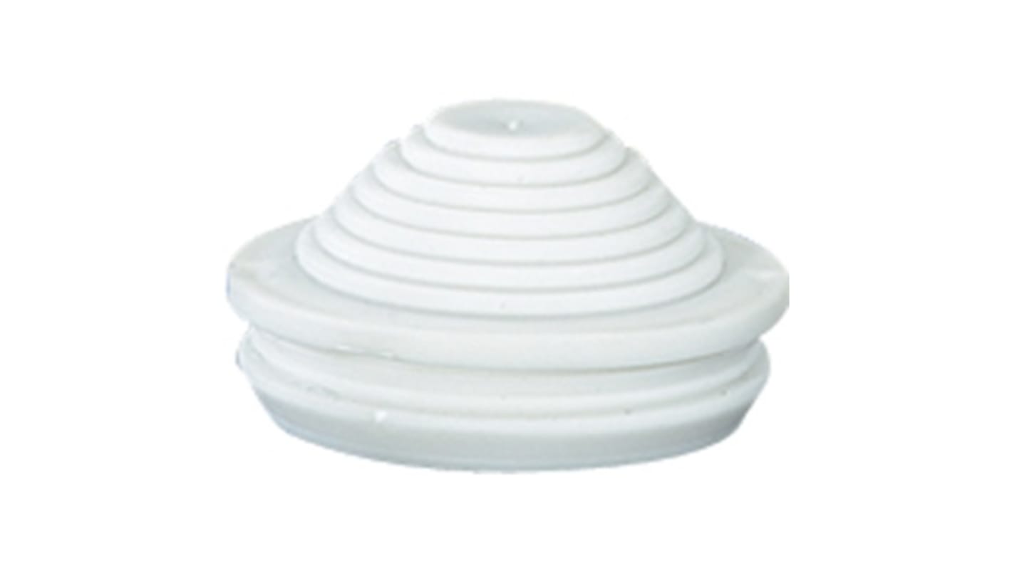 HENSEL Grey TPE 16.5mm Stepped Grommet STM 16