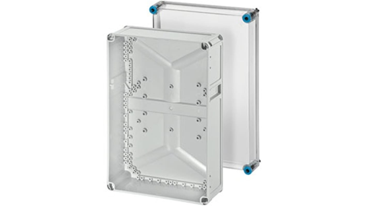 HENSEL K Series Grey Polycarbonate Junction Box, IP66, 150 x 275 x 425mm