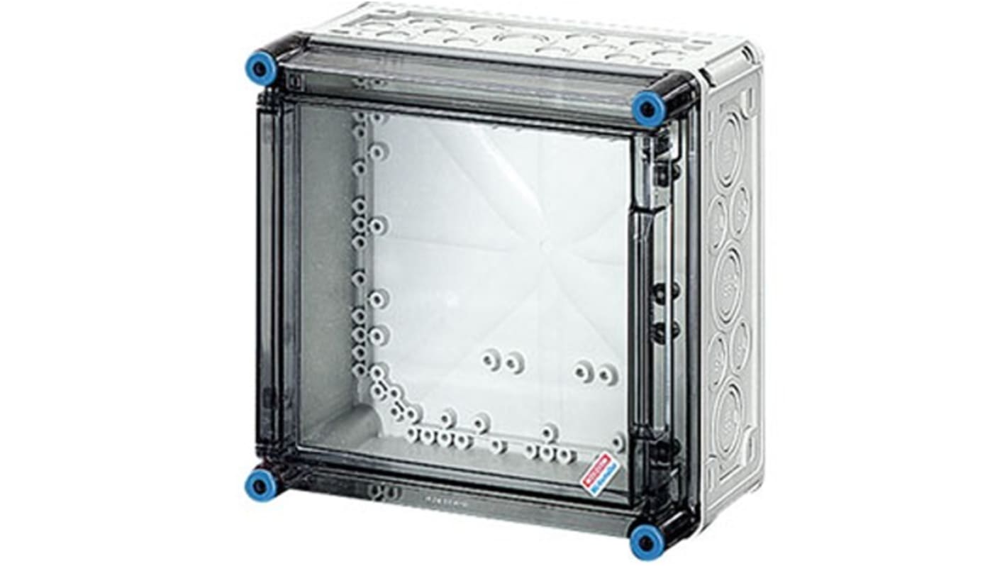 HENSEL Mi Series Grey Polycarbonate Junction Box, IP65, 119mm