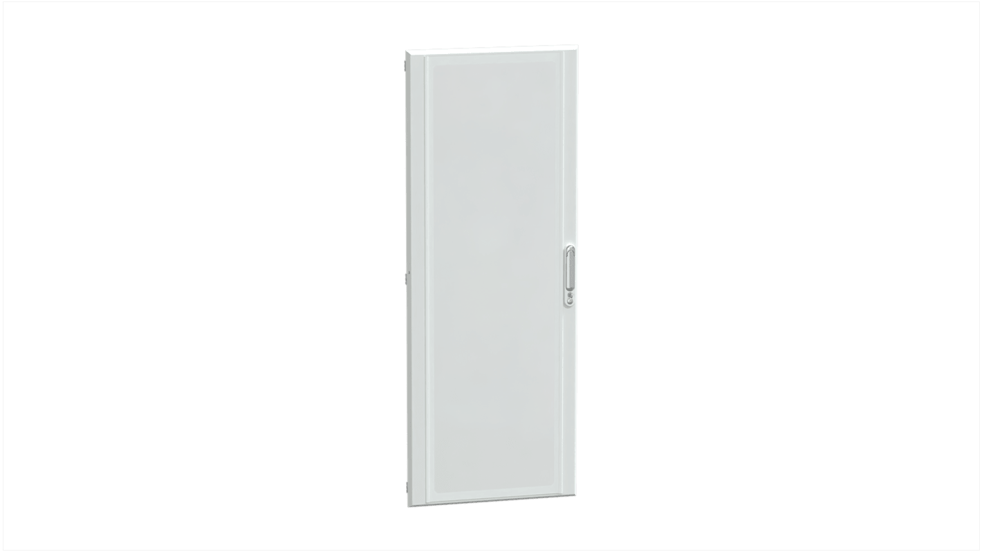Schneider Electric PrismaSeT Series Lockable Glass, Polyamide, Treated Sheet Steel RAL 9003 Transparent, 1680mm H,