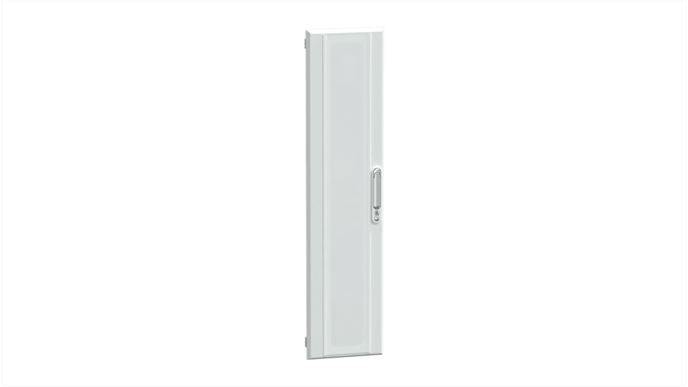 Schneider Electric PrismaSeT G Series Lockable Glass, Polyamide, Treated Sheet Steel RAL 9003 Transparent, 1230mm H,