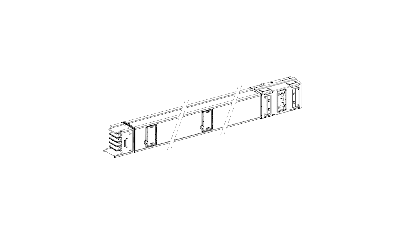Schneider Electric Horizontal Distribution Length, 1.5m, 630A, Canalis Series
