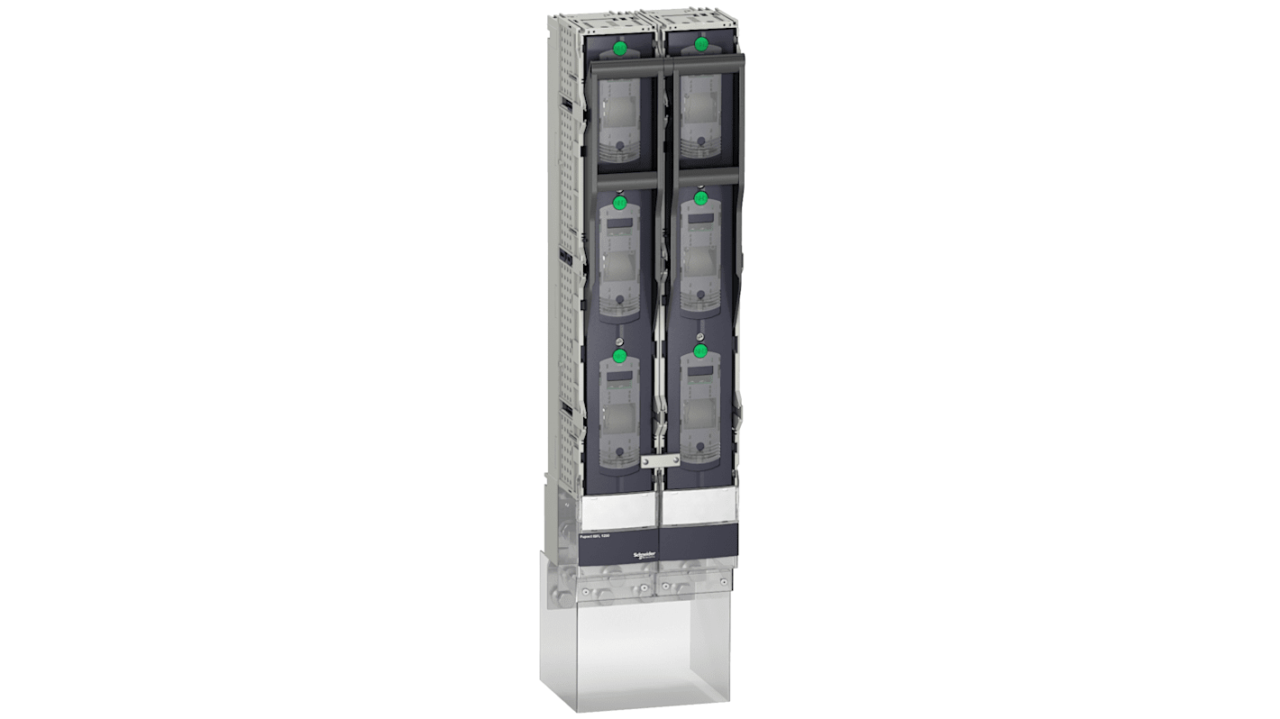 Schneider Electric Fuse Switch Disconnector, 3 Pole, 1250A Max Current