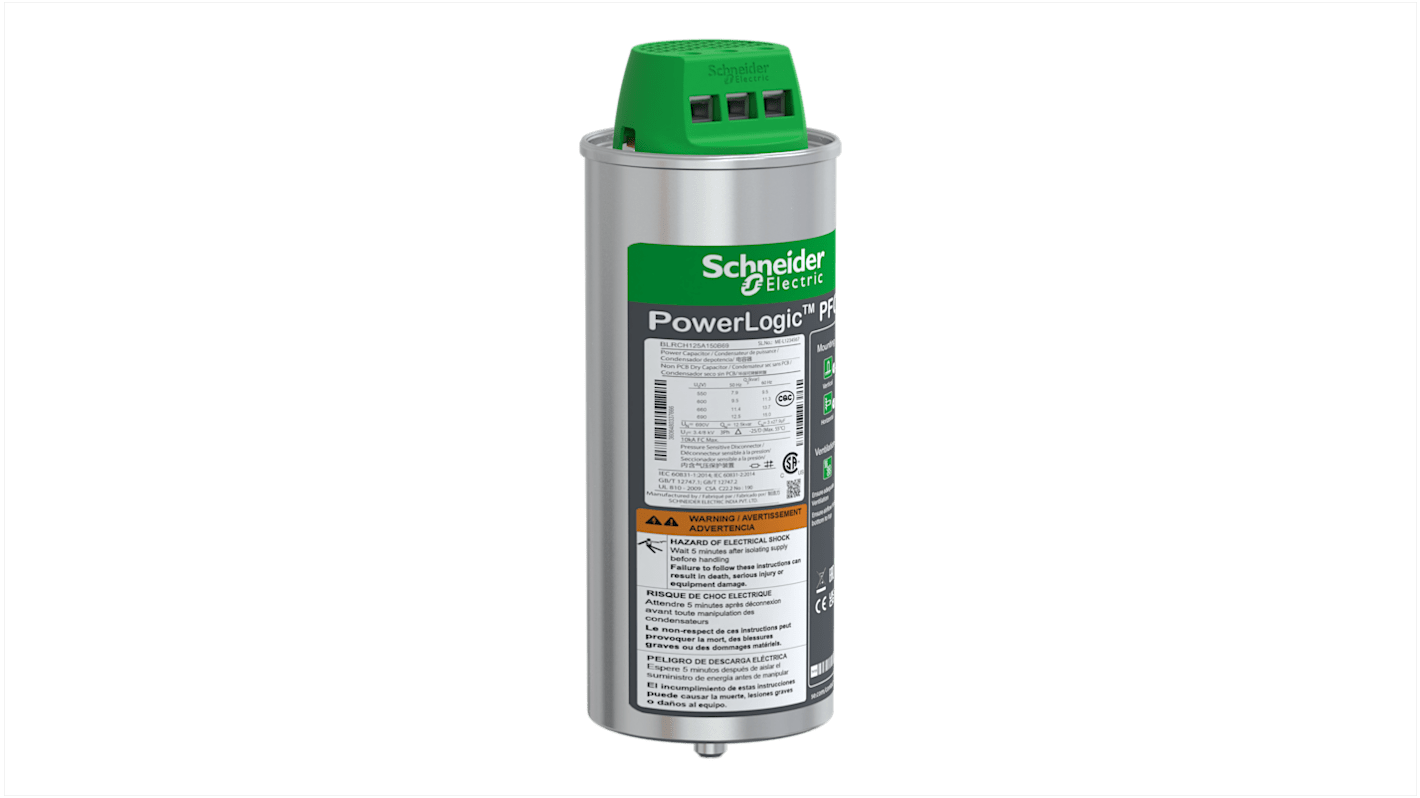 Schneider Electric Power Factor Correction Capacitor (PFC) 28.8kvar 34.6kvar