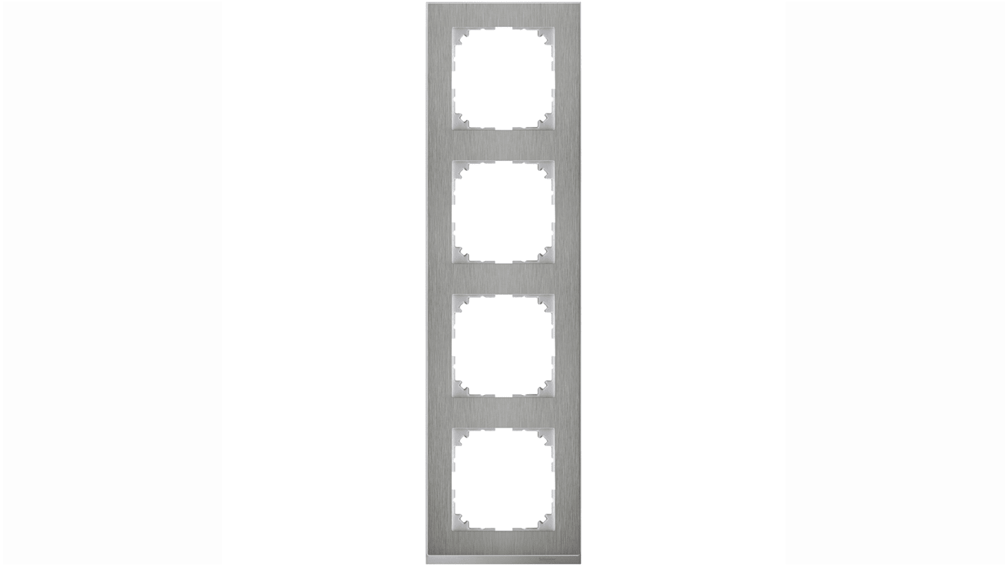 Schneider Electric MTN40 Series M-pure Decor Triple Steel Frame