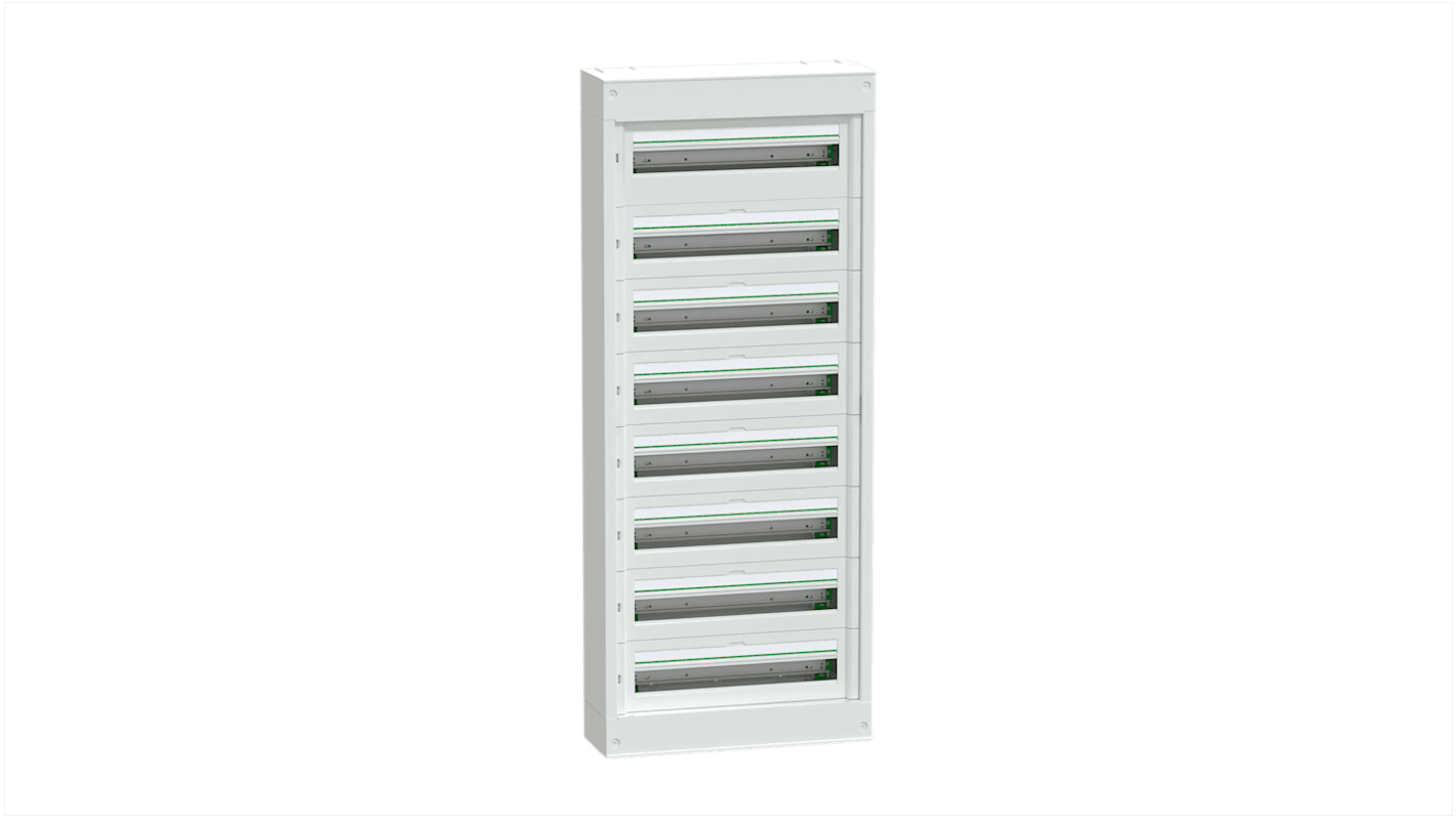 Schneider Electric PrismaSeT S Series White Metal, Plastic General Purpose Enclosure, IP30, IK07, IK08, White Lid, 1406