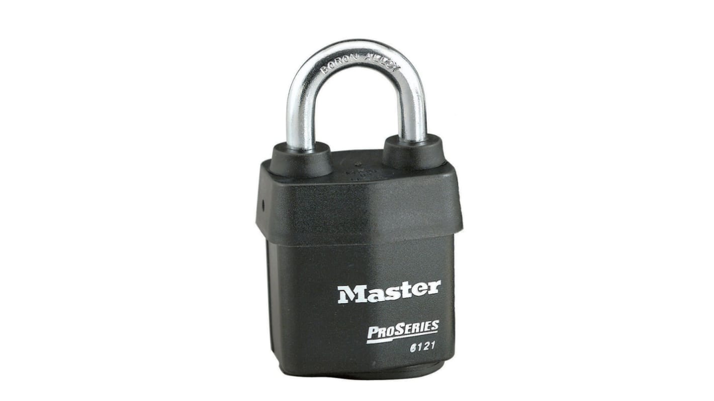 Lucchetto Master Lock per uso Esterno, in Acciaio, anello da 8mm, L. 29mm