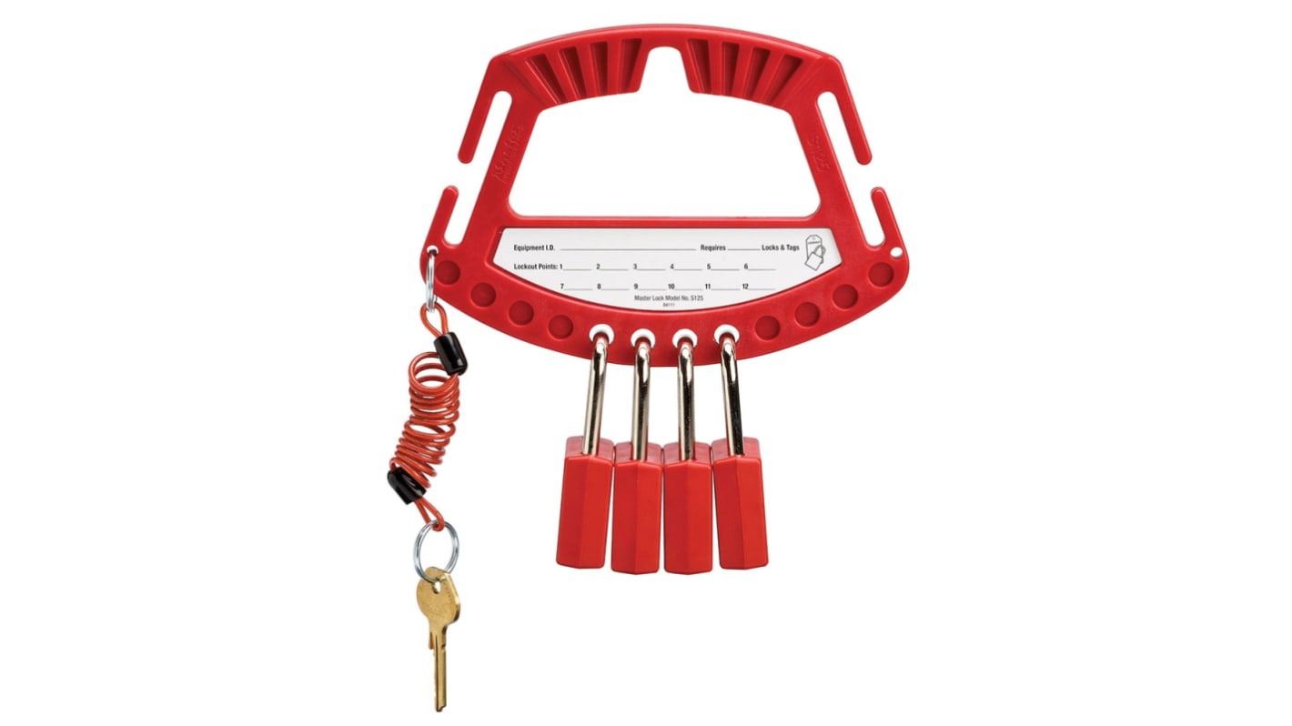 Master Lock 12 Padlock Lockout Station