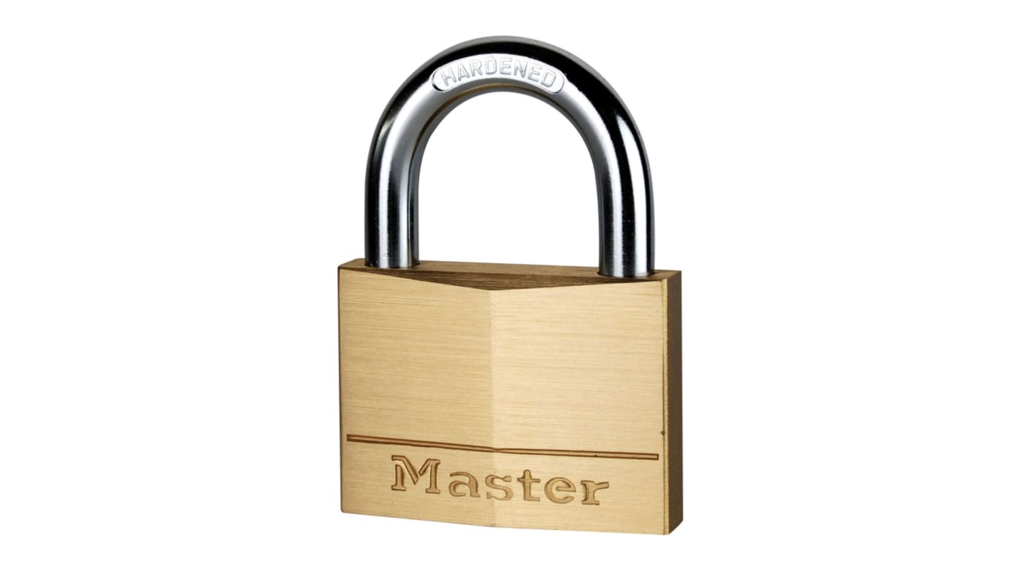 Kłódka średnica szekli: 9mm Master Lock Kłódka W budynkach mosiężna
