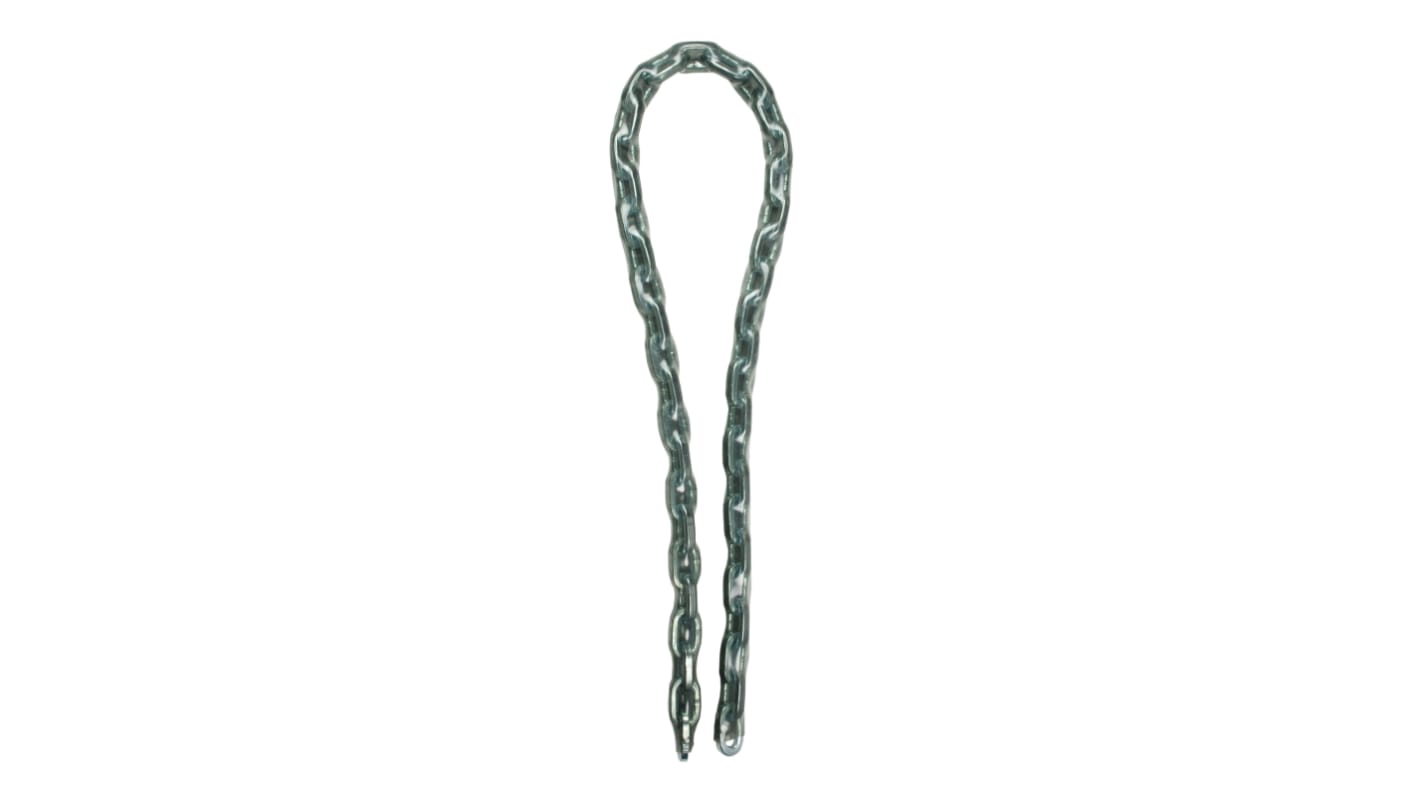 Master Lock Sicherheitskette ø 8mm, Gehärteter Stahl, Sicherheits-Kette, 1m