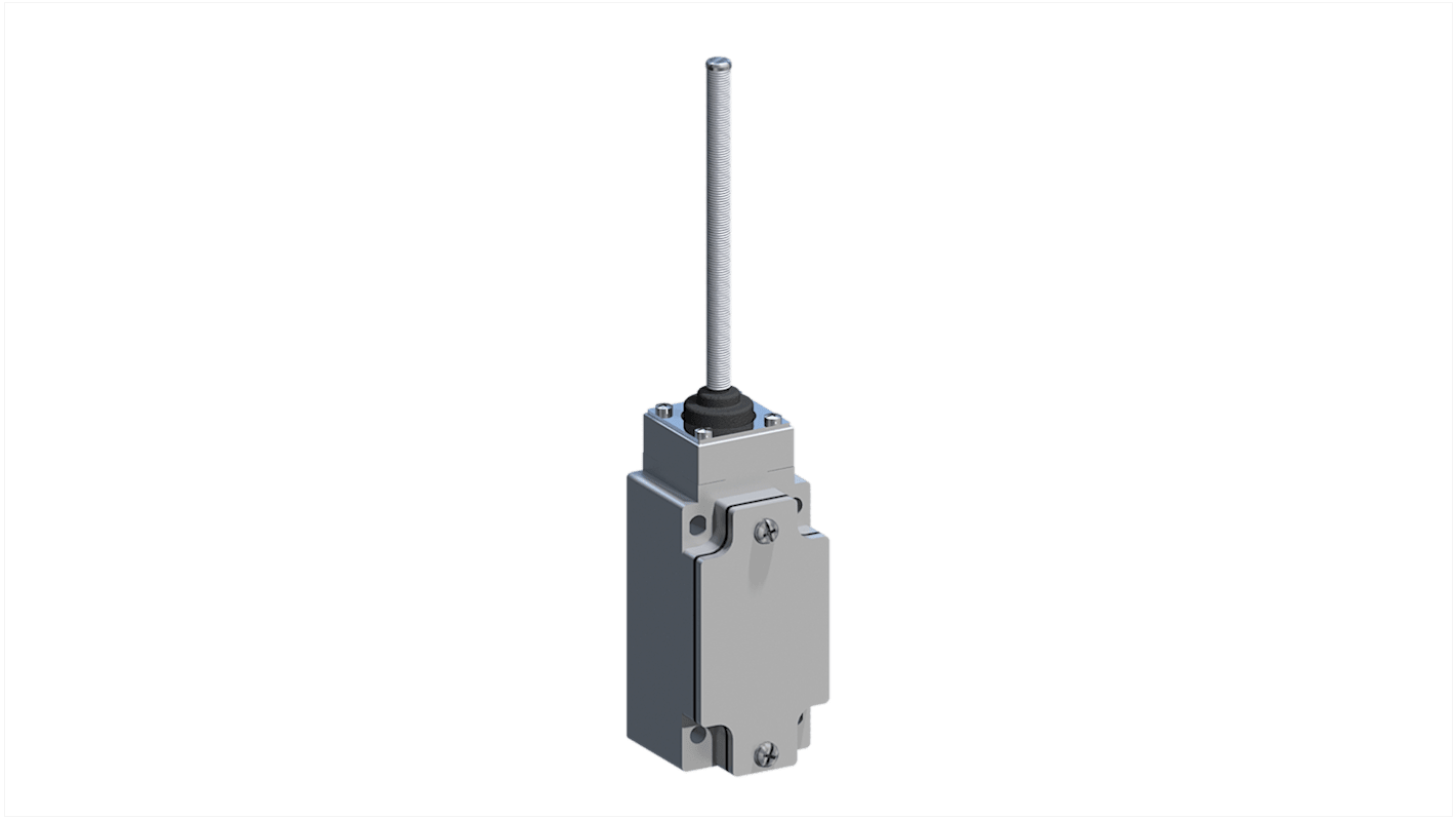 RS PRO Spring Lever Limit Switch, 1NO/1NC, IP65, Aluminium Housing, 400V ac Max, 10A Max
