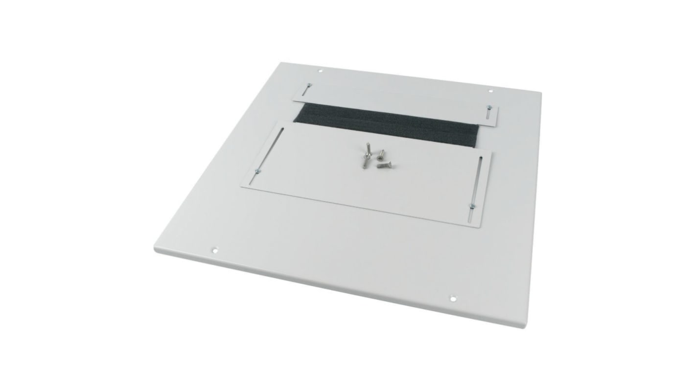 Eaton Grey Cover Plate Steel Faceplates & Mounting Plates