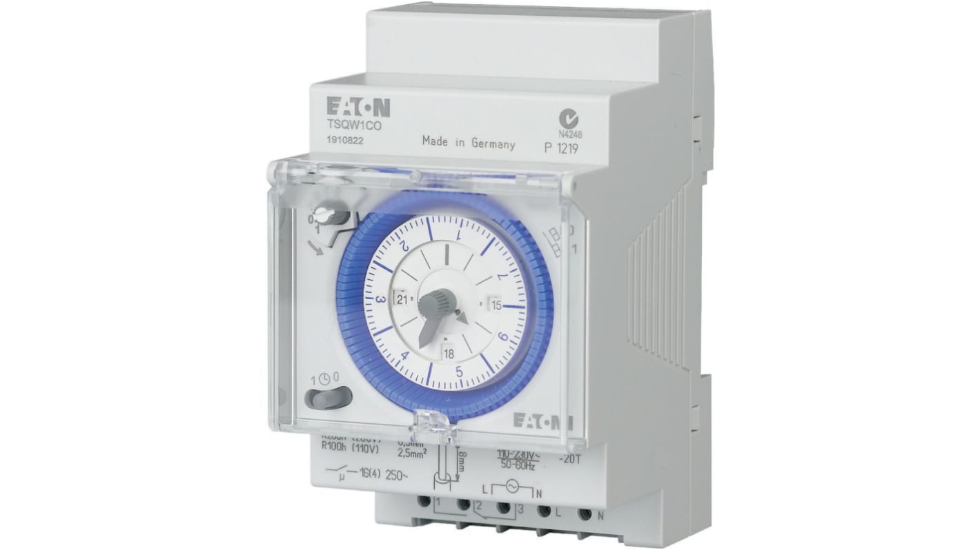 Eaton Distribution Parts Time Switch 110 → 230 V, 1-Channel