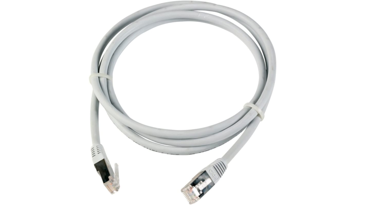 Cavo patch Eaton col. Grigio, L. 3m, Con terminazione