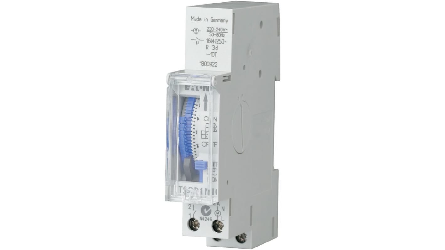 Eaton Distribution Parts Time Switch 230 → 240 V, 1-Channel