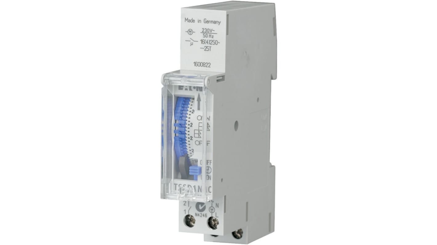 Eaton Distribution Parts Time Switch 230 V, 1-Channel