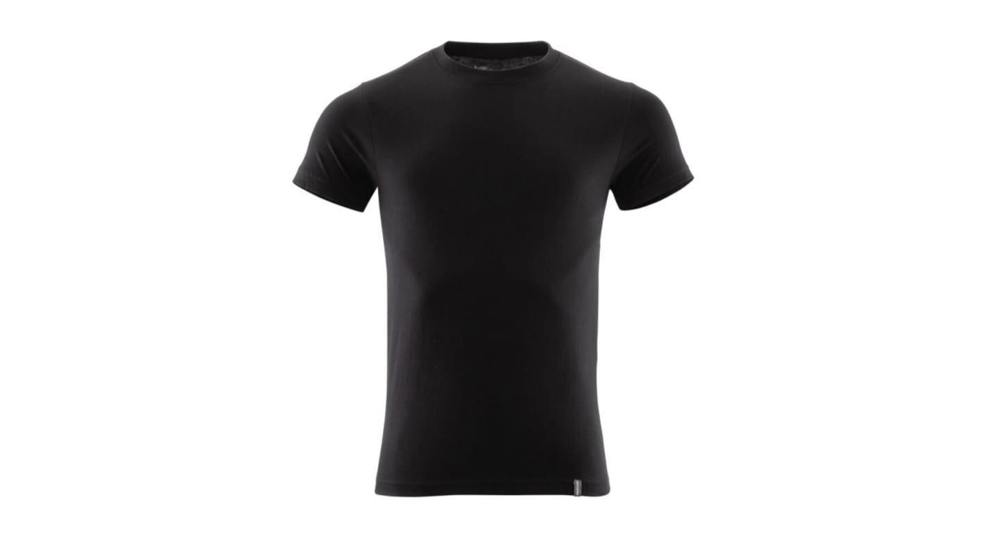 Mascot Workwear Deep Black Organic Cotton Short Sleeve T-Shirt, UK- 5XL, EUR- 5XL