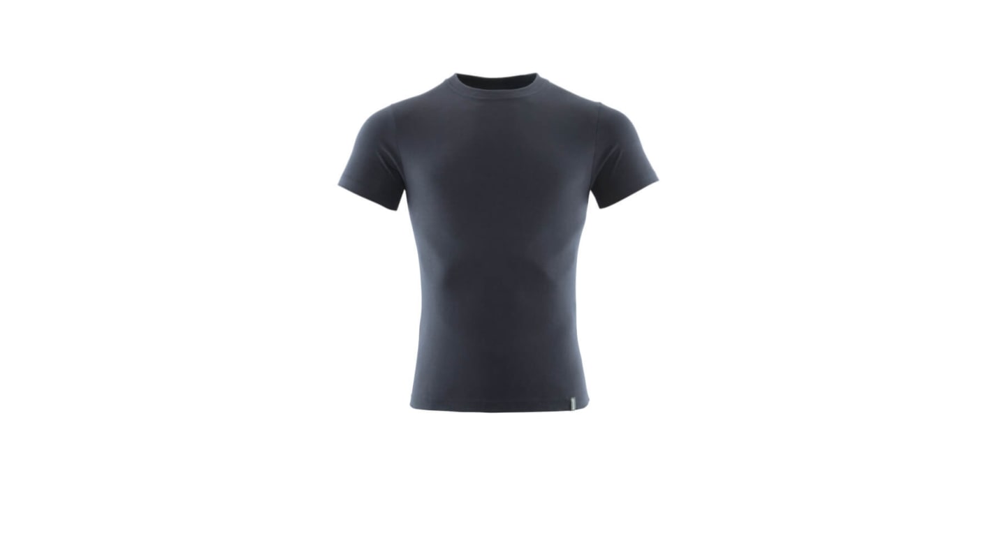 Mascot Workwear Navy Organic Cotton Short Sleeve T-Shirt, UK- 5XL, EUR- 5XL