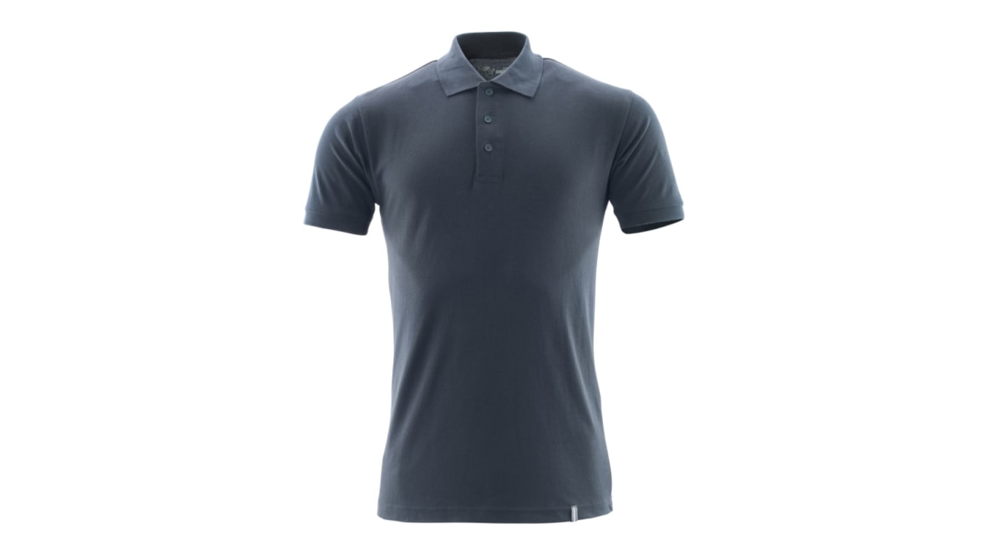 Mascot Workwear 20583-797 Dark Navy Organic Cotton Polo Shirt, UK- S, EUR- S