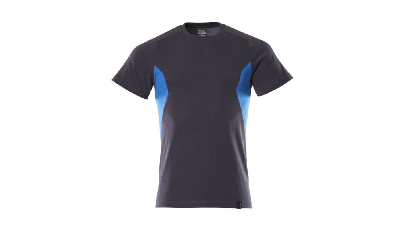 Mascot Workwear Dark Navy 100% Cotton Short Sleeve T-Shirt, UK- 4XL, EUR- 4XL