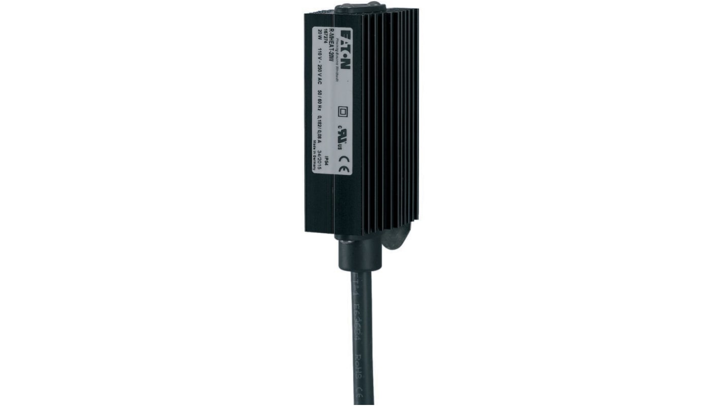 Eaton Enclosure Heater, 110 → 250V, 20W Output, 20W Input, 100mm x 70mm x 50mm