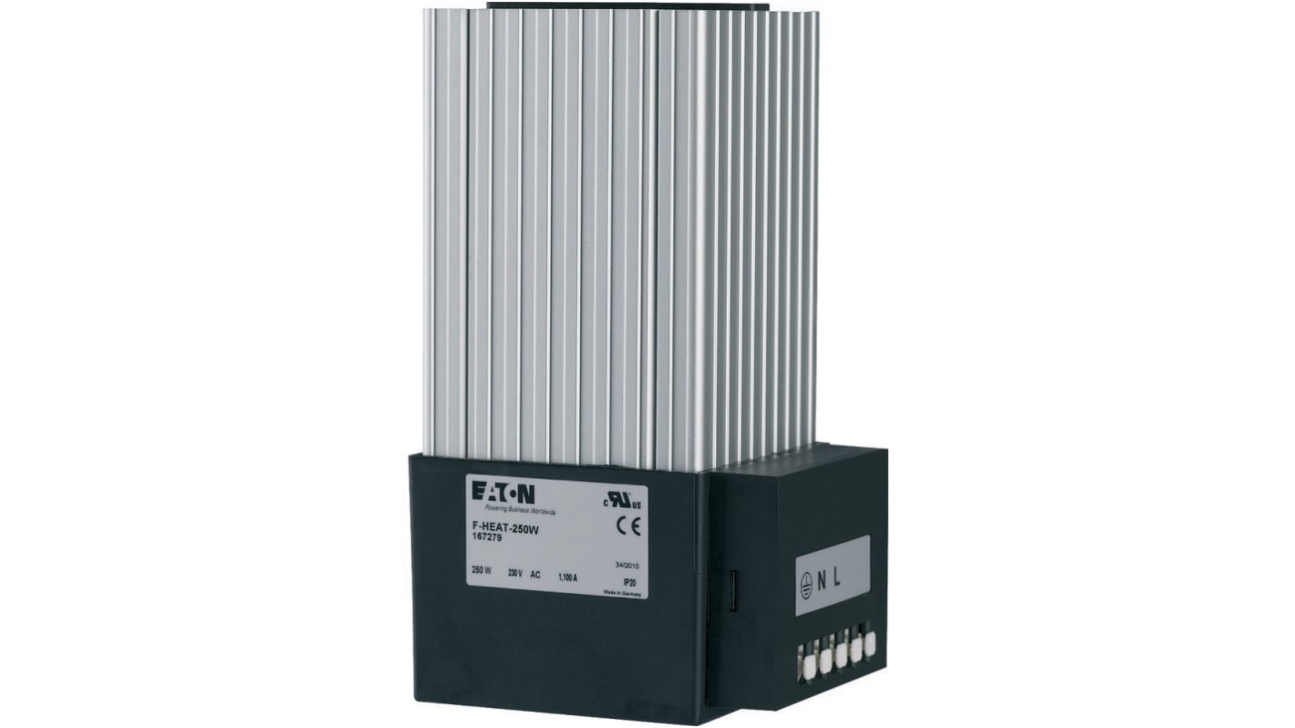 Resistencia calefactora Eaton de 250W, dim. 104mm, x 85mm, x 187mm