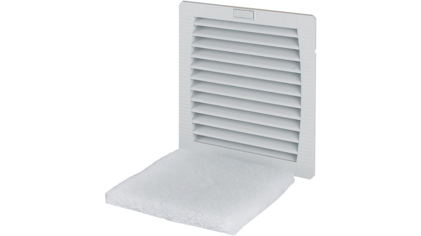 Eaton xE?ect E-FAN Series Fan Filter for 177 x 177mm Fans, Plastic Filter, Plastic Frame, 202 x 202 x 34mm