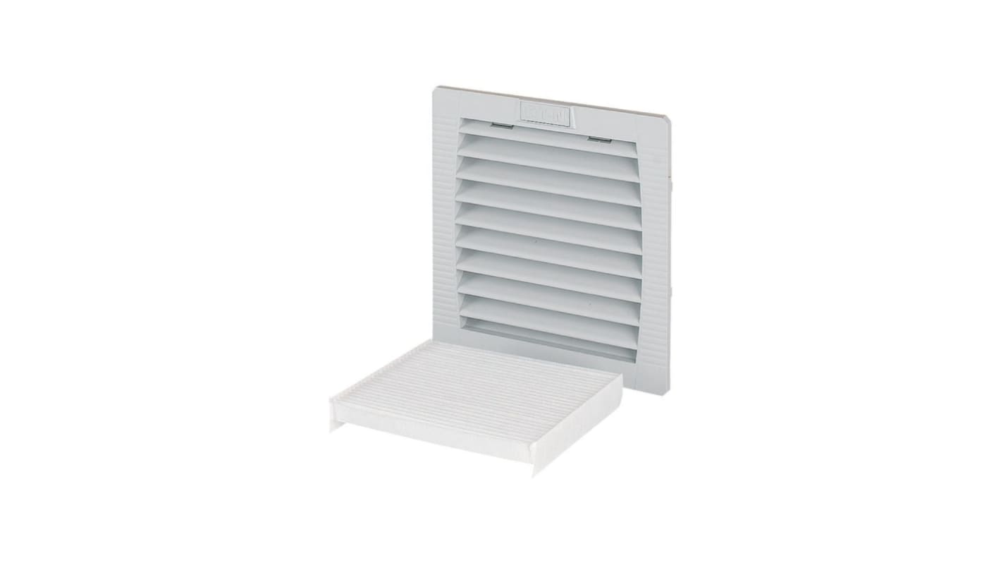 Eaton xEffect E-FAN Series Fan Filter for 125 x 125mm Fans, Plastic Filter, Plastic Frame, 145 x 145 x 26mm