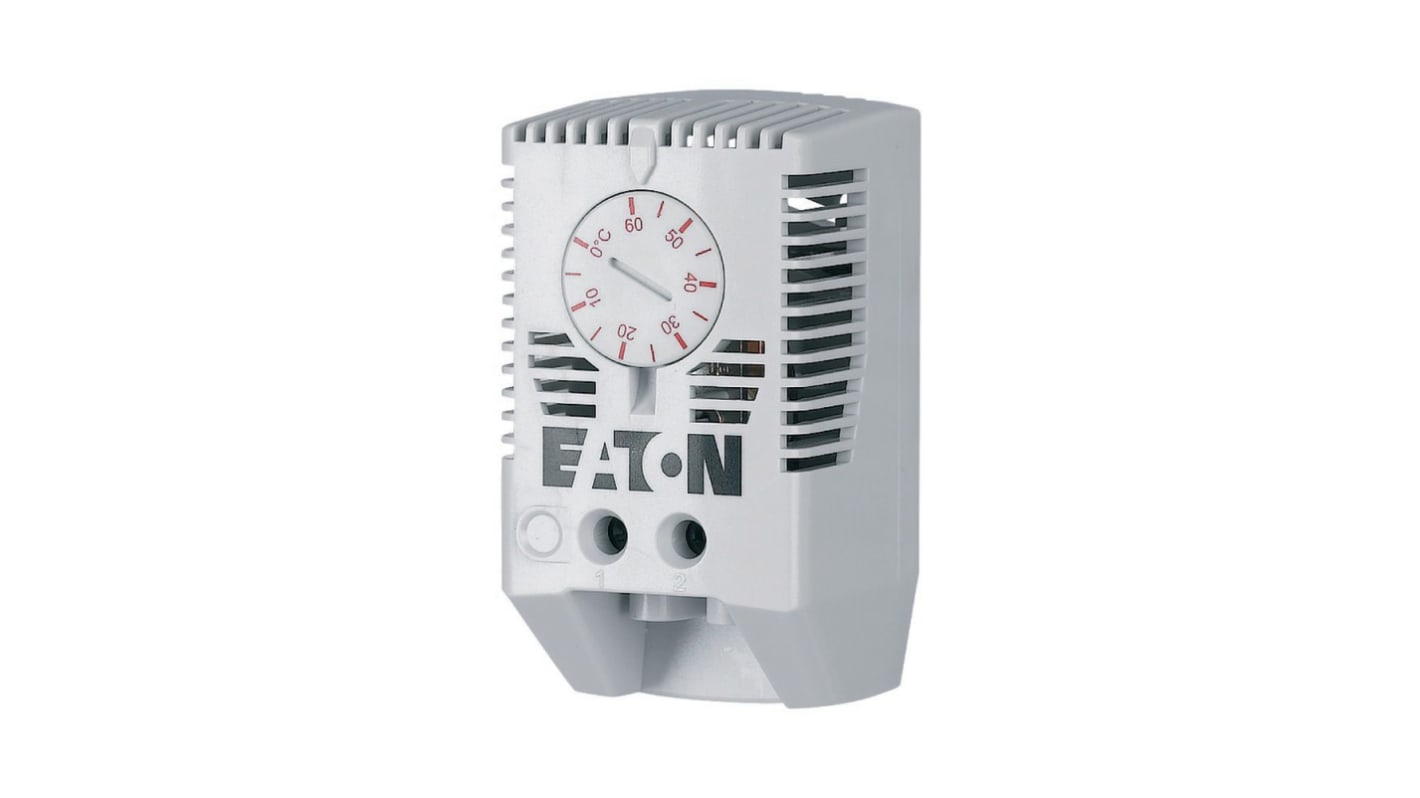 Eaton 1NO/1NC Thermostats, 10A, 120 → 240 V, 0 → 60 °C