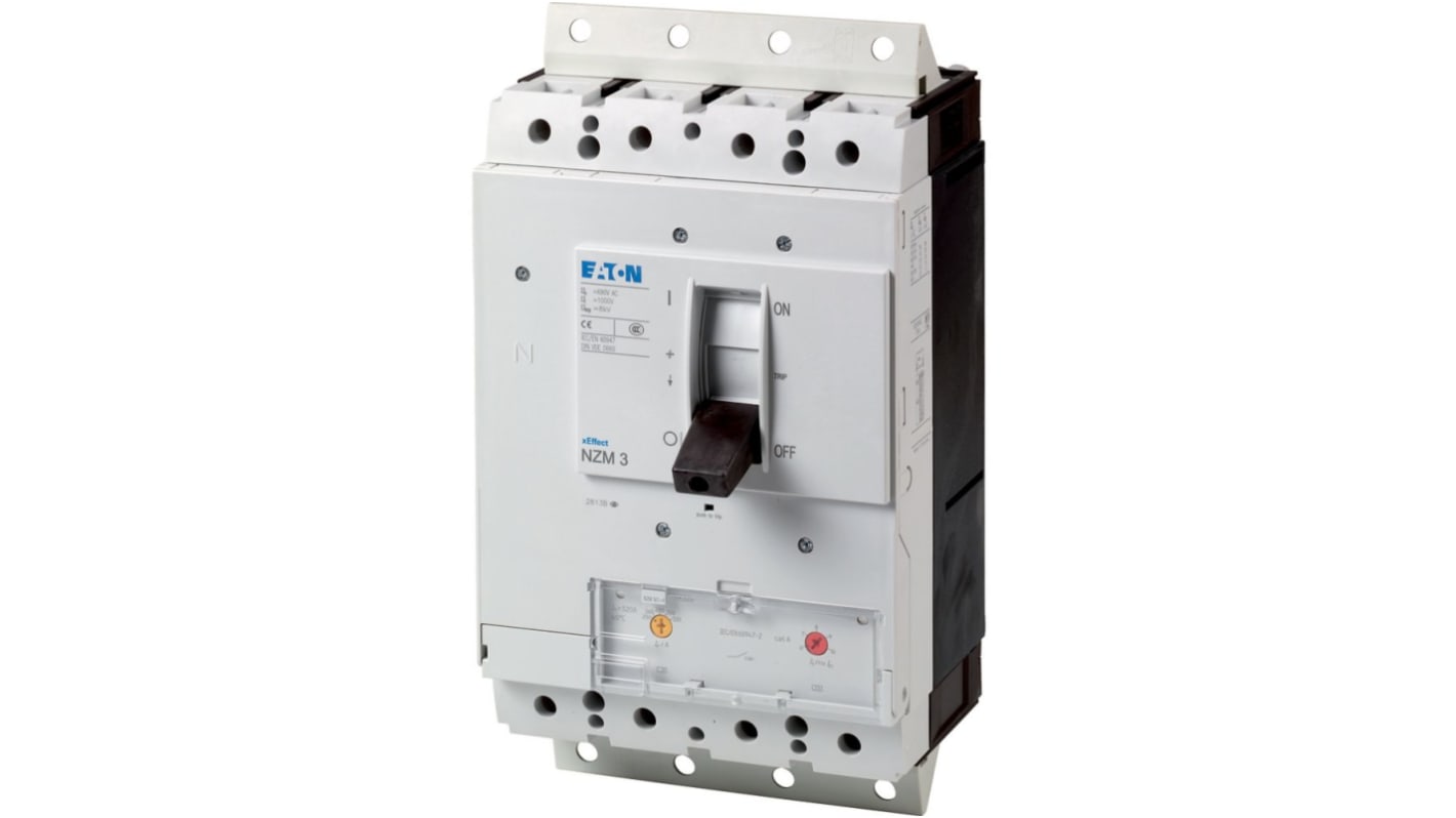 Eaton NZMC3 Electronic Circuit Breaker 400A NZM, 4 channels , Fixed
