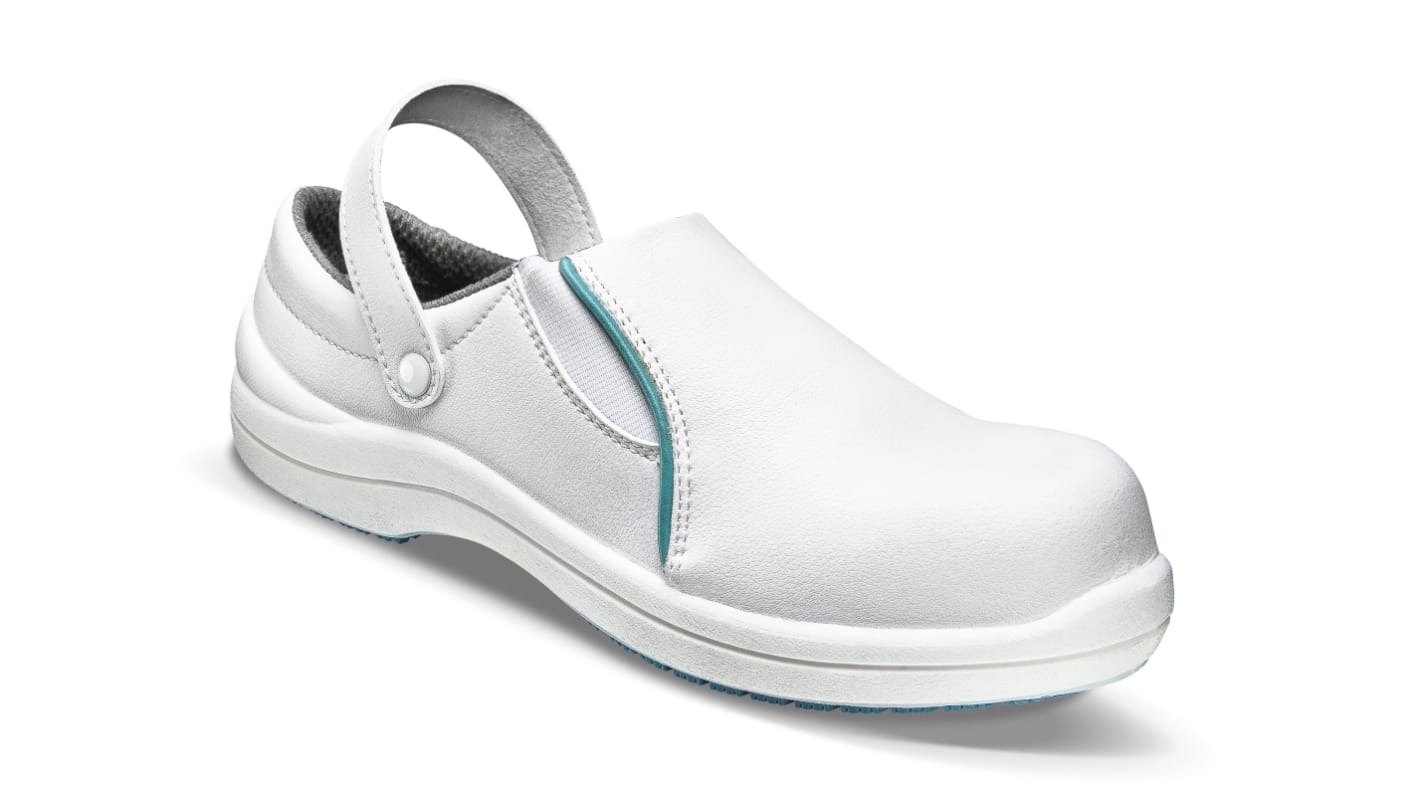 LEMAITRE SECURITE CALFS20BL Women's White Composite Toe Capped Safety Shoes, UK 6.5, EU 40