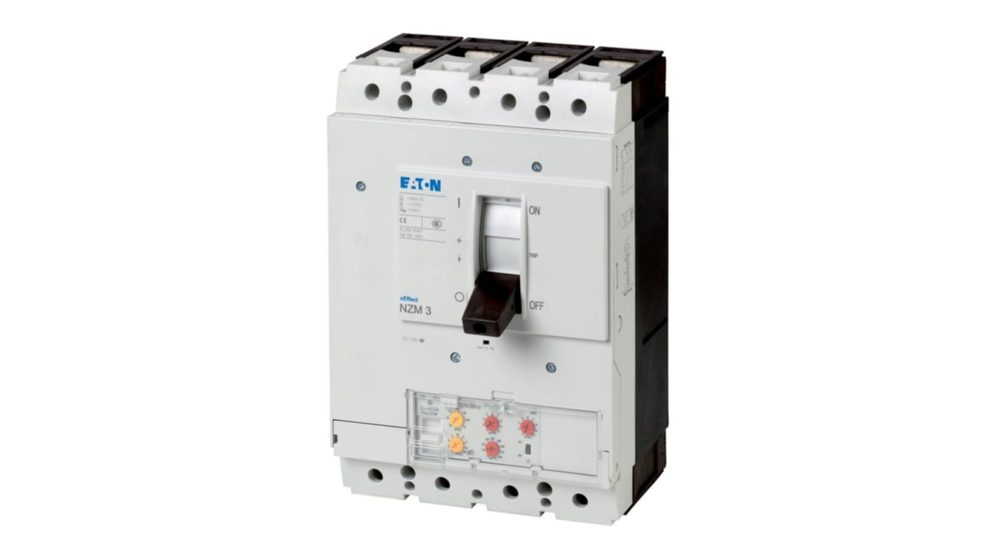 Eaton NZM Electronic Circuit Breaker 250A NZML3-4-VE250, 3 channels , Fixed