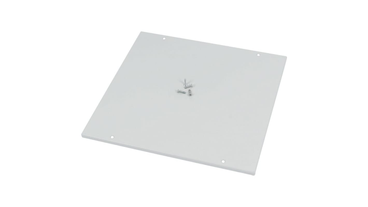 Eaton Grey Cover Plate Steel Faceplates & Mounting Plates