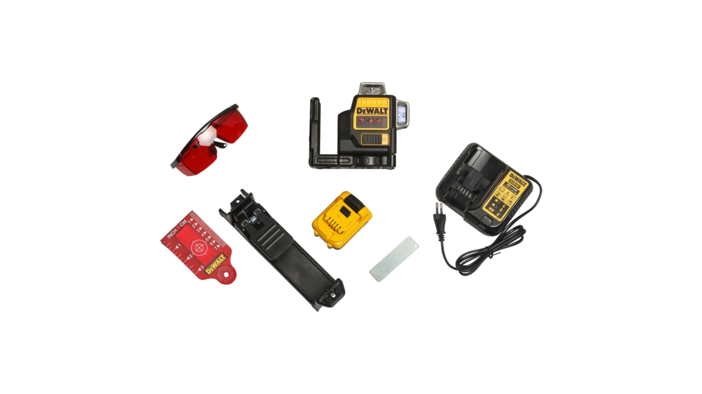 DeWALT DCE089D1R-QW Laser Colour Red Rotary Laser