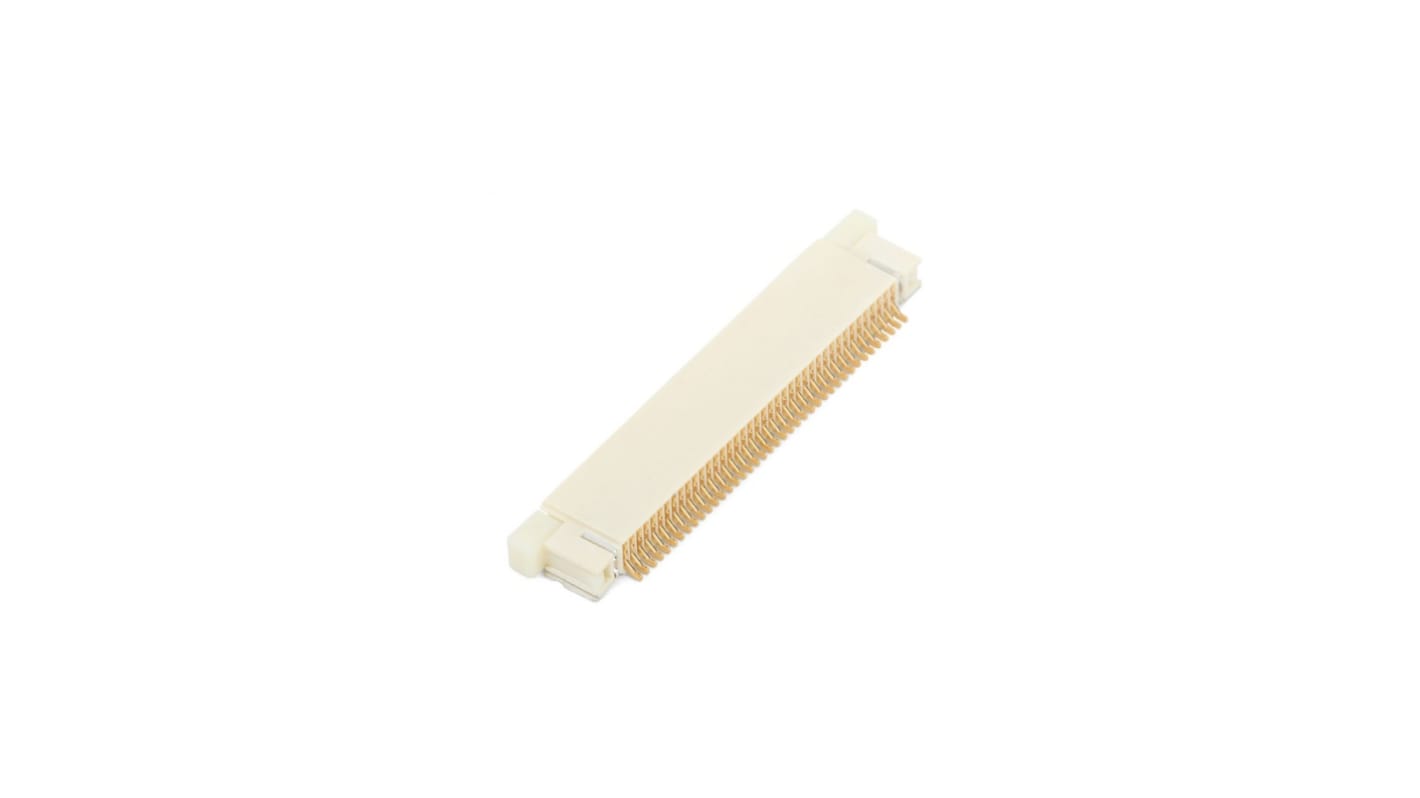 Brand-Rex FPC连接器, 公插, 40p, 0.5mm间距, SMT安装, 直向