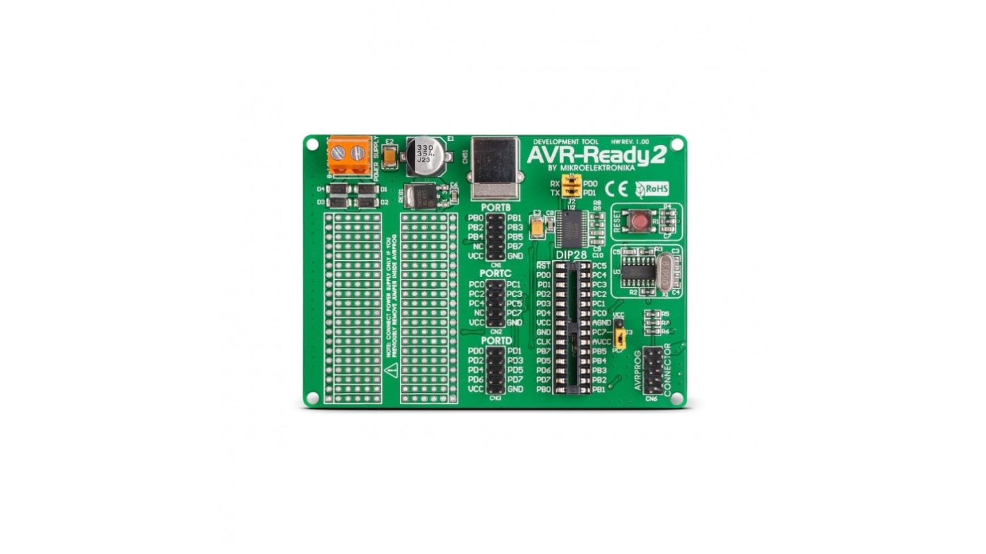 Scheda AVR-Ready2 Board Brand-Rex, CPU AVR