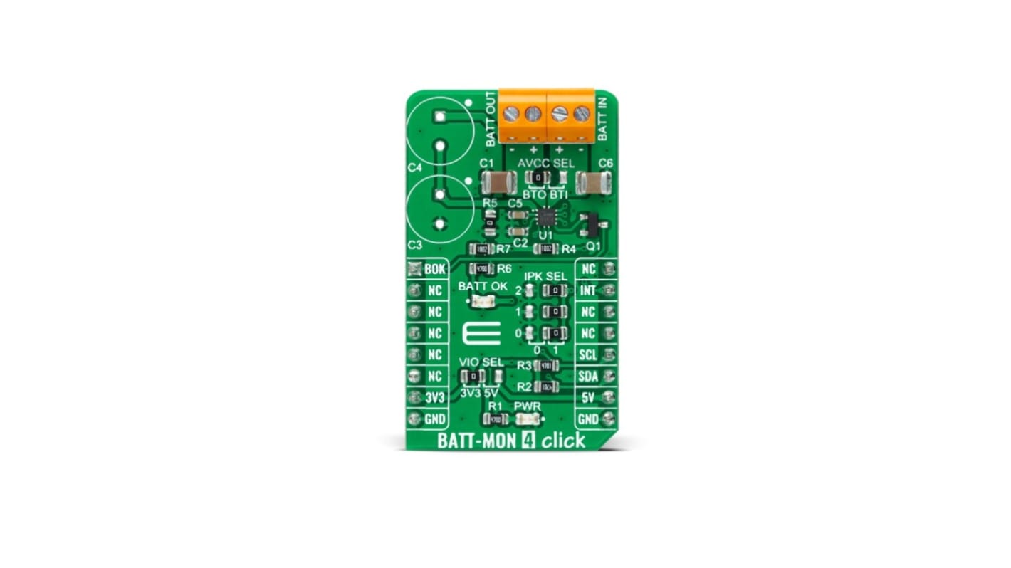 Brand-Rex BATT-MON 4 Click Battery Monitoring for LTC3337