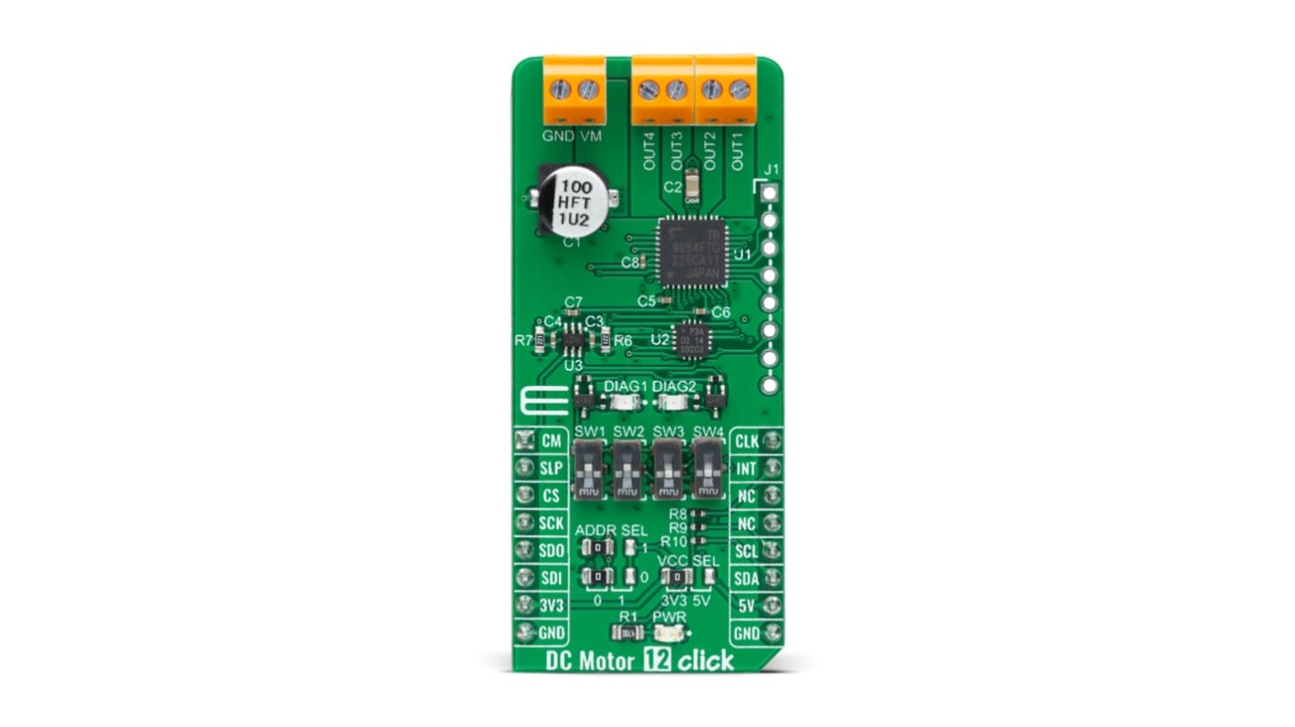 Brand-Rex 電源,モーター / ロボティクス開発ツール, 開発ボード, MIKROE-5374
