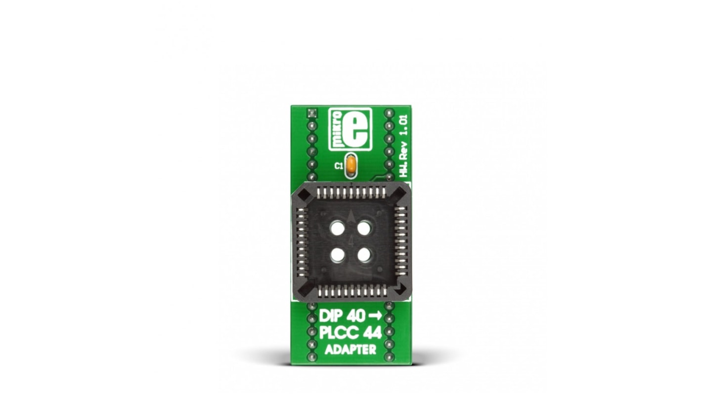 Brand-Rex Straight IC Socket Adapter, DIP to PLCC44