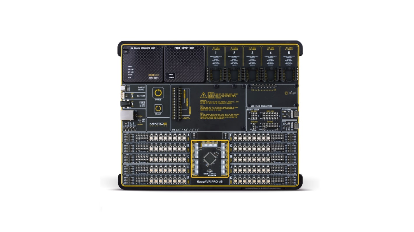 Brand-Rex EasyAVR PRO v8 Development Board