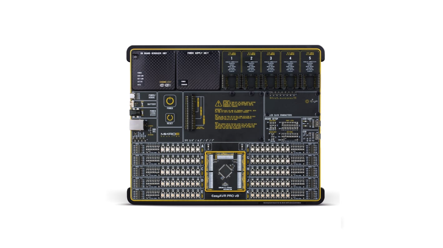 Brand-Rex EasyAVR PRO v8 Over USB-C USB Development Board