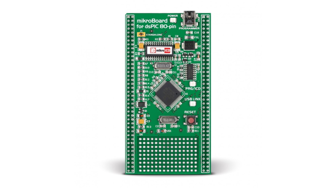 Brand-Rex mikroBoard For dsPIC with dsPIC30F6014A Microcontroller Board