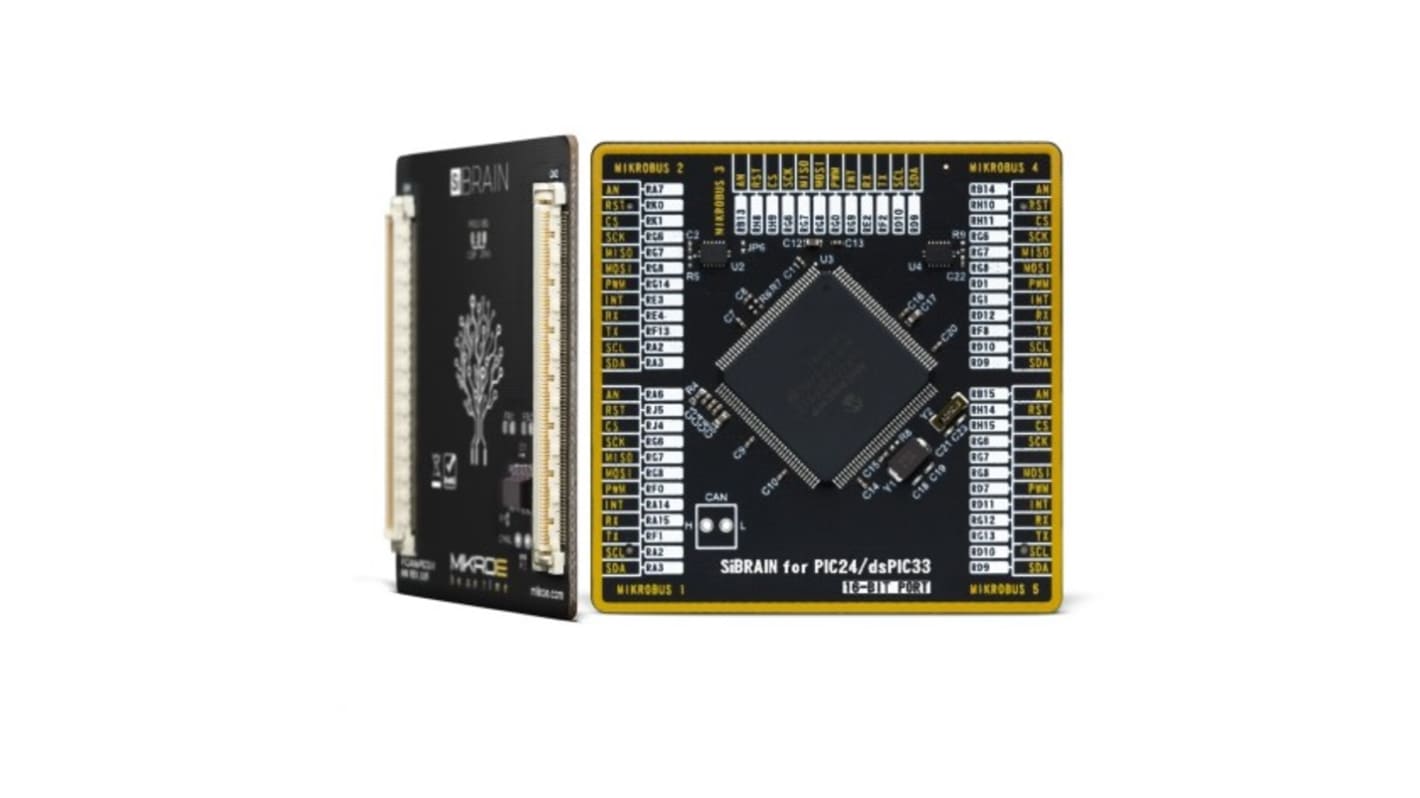 Brand-Rex SiBRAIN For dsPIC33EP512MU814 Microcontroller Development Board