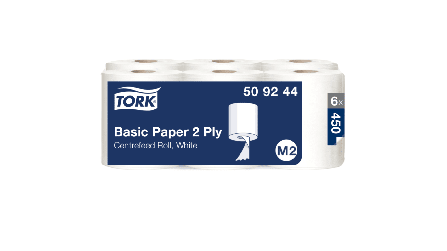 Asciugamani di carta Tork, in Rotolo, 2 strati